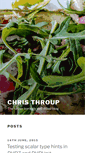 Mobile Screenshot of chris.throup.org.uk